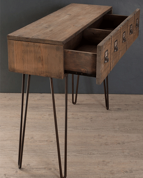 console en bois