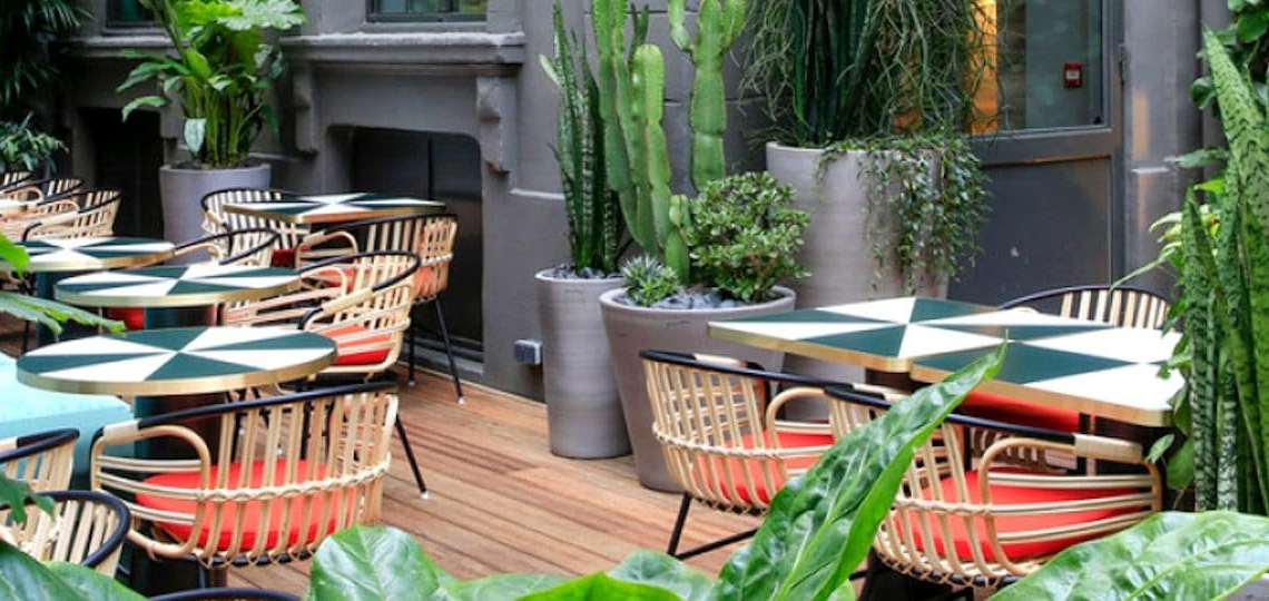 Mobilier en rotin osier