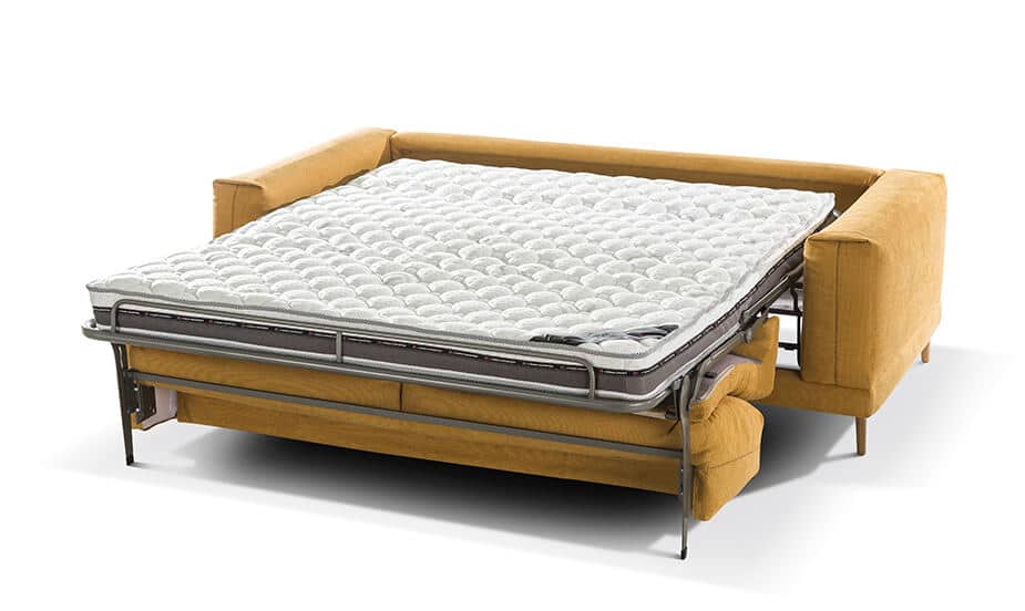 Matelas du canapé convertible Baker Jaune