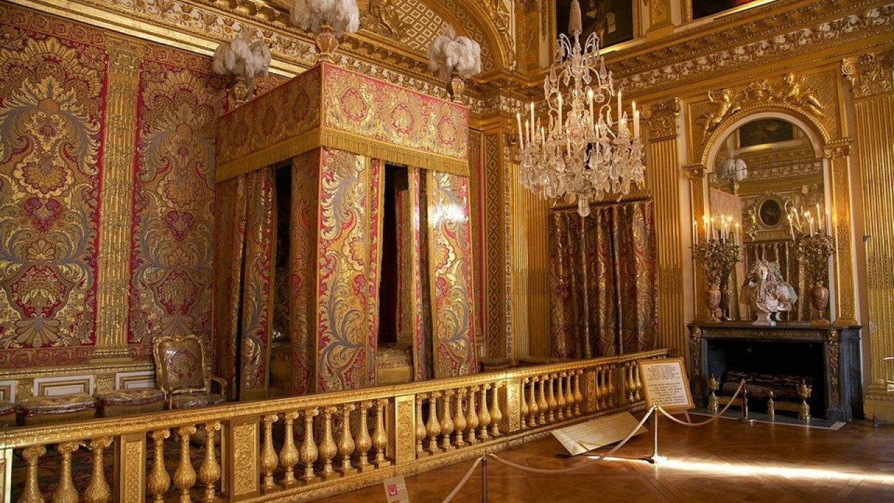 Chambre de Louis XIV Versailles France