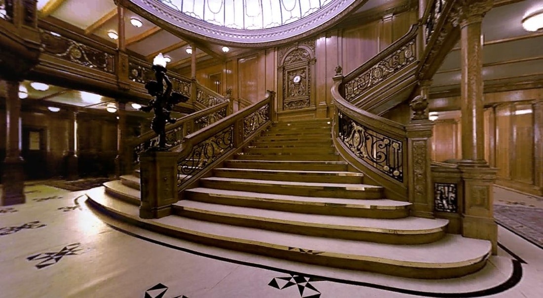 Le hall du titanic