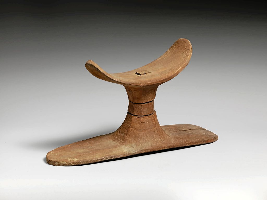 appui tête egypte antique