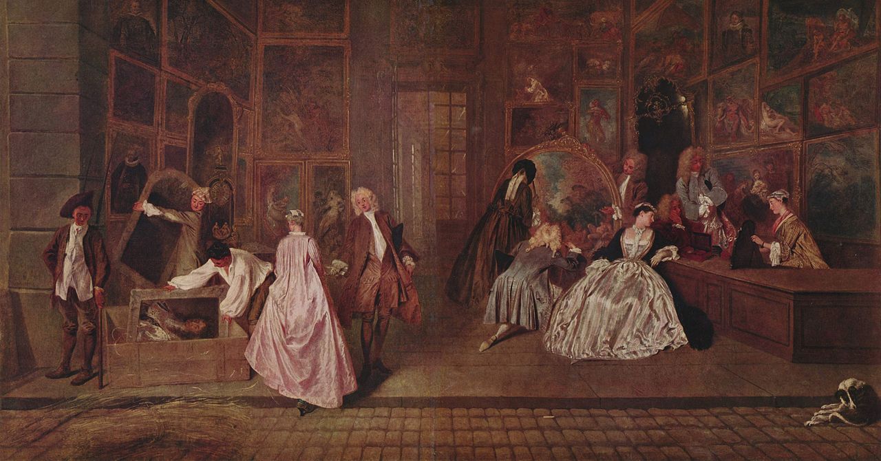 Tableau Watteau Rococo