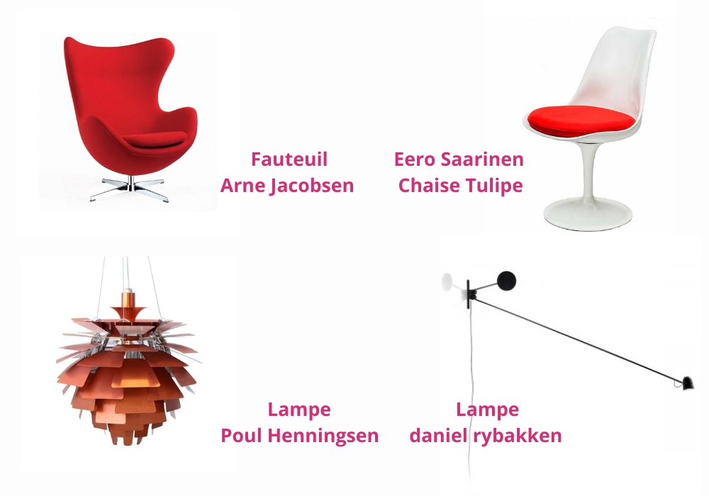 Création designers scandinave