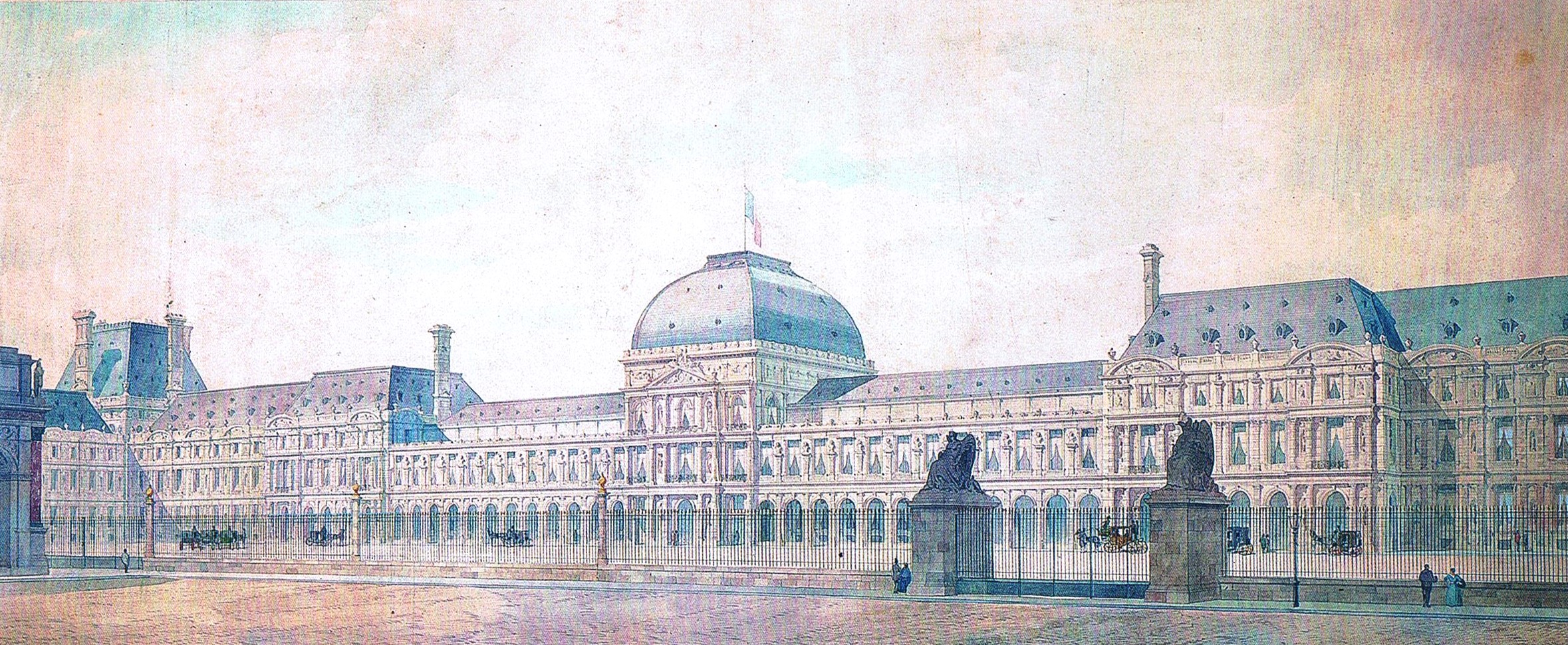 Plan Palais Tuilleries