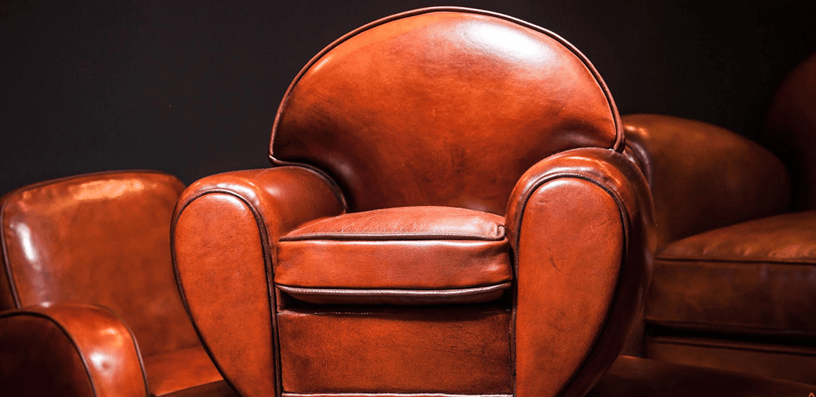 Fauteuil club cuir histoire