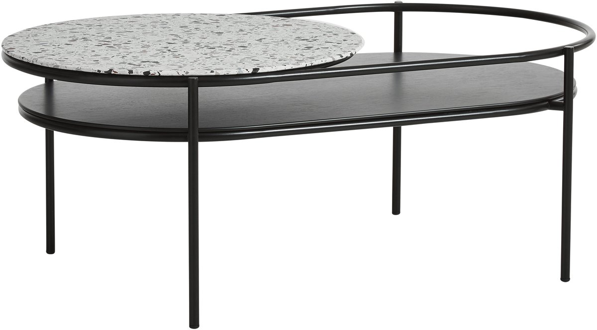 Table basse en terrazzo