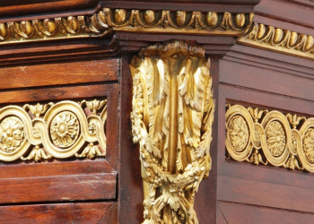 meuble dorure ancien