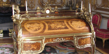 Bureau cylindre Louis XV