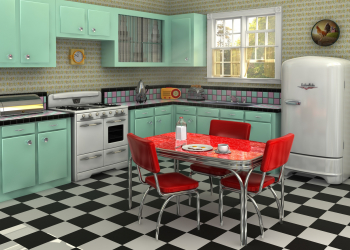 image cuisine vintage