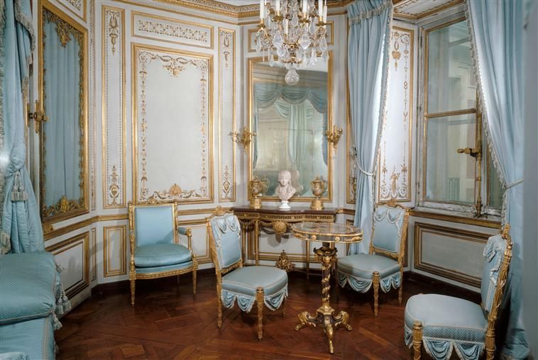 intérieur cabinet Marie antoinette