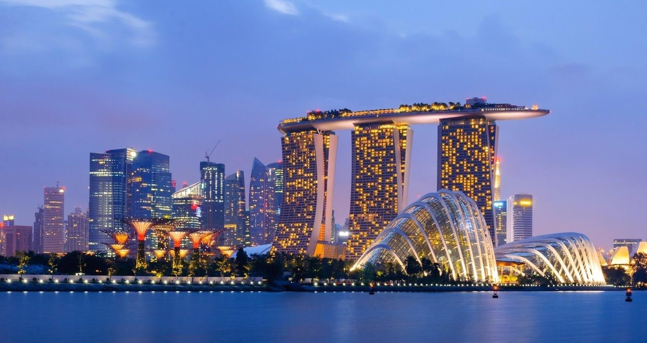 Singapour de nuit