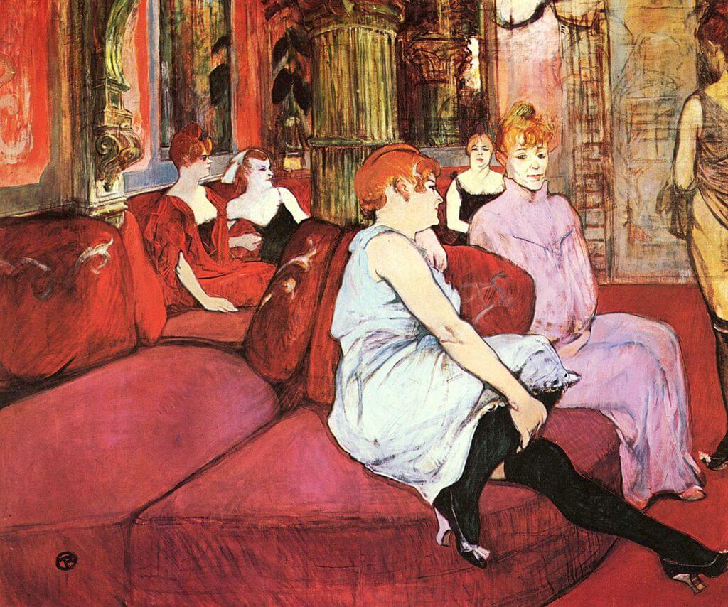 Peinture Païva Toulouse Lautrec