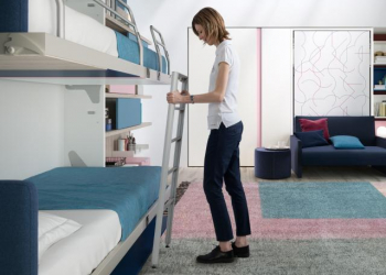 armoire lit enfant sécurisée