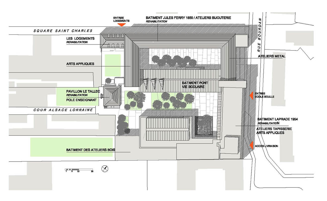 ecole boulle plan