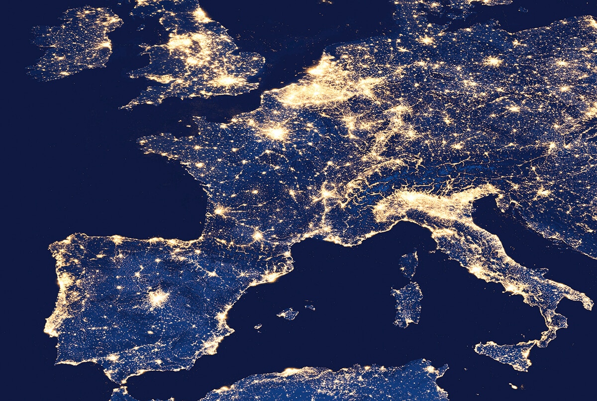 Europe de nuit