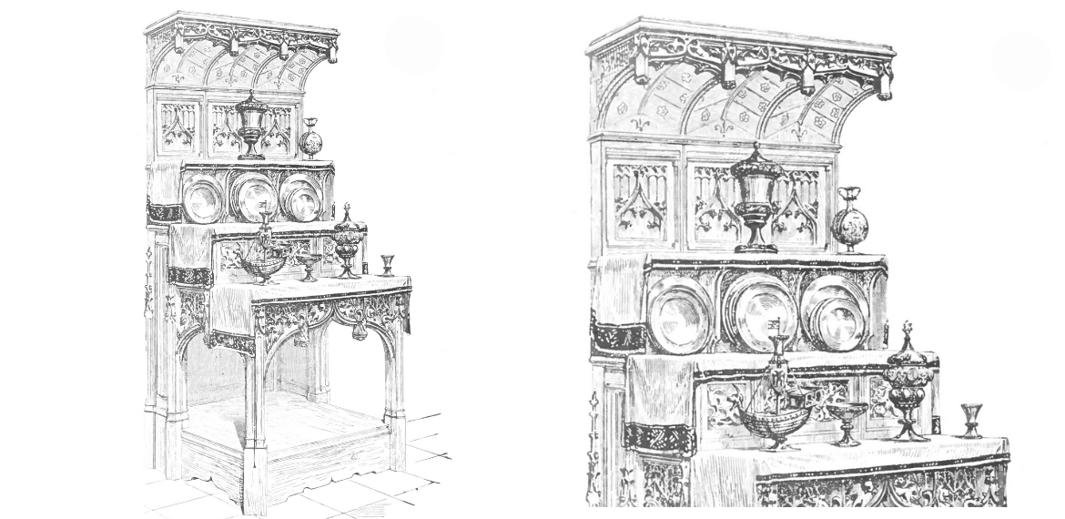 dressoir illustration