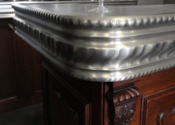 détails Zinc de bar