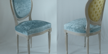 chaise médaillon
