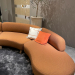 Canape terracotta - salon du meuble milan 2024
