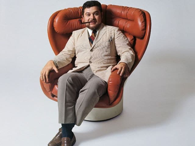 Joe Colombo sur le fauteuil Elda