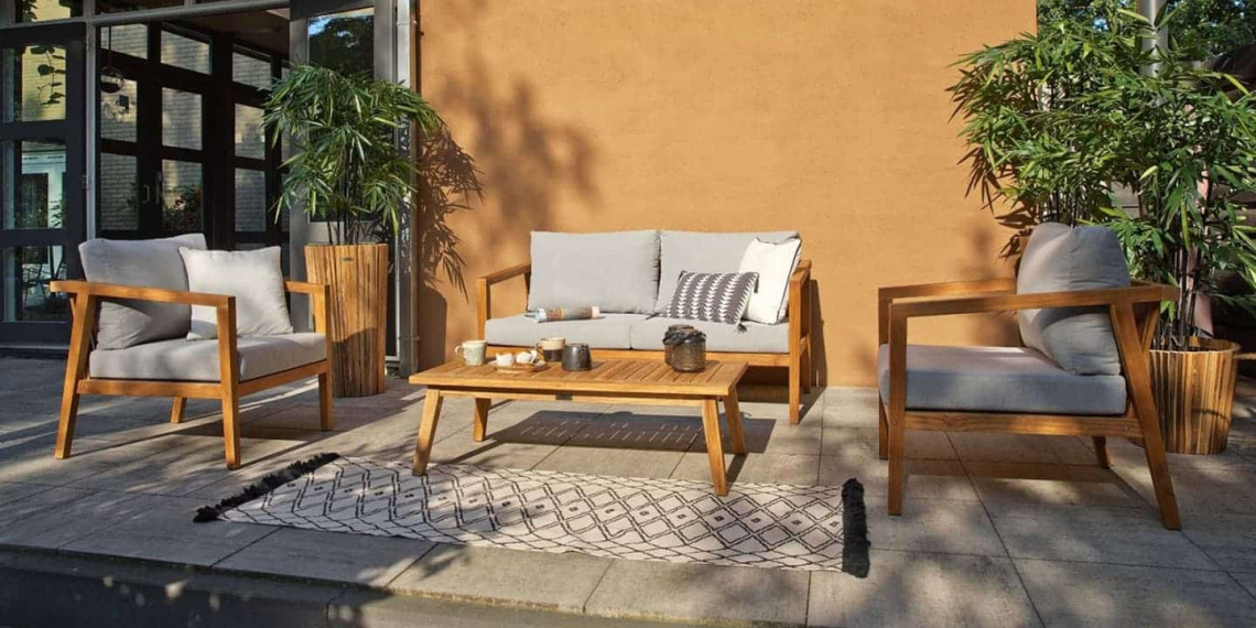 Salon de jardin en teck Homifab