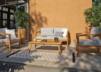 Salon de jardin en teck Homifab