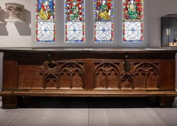 Coffre de Poissy au Musée Cluny