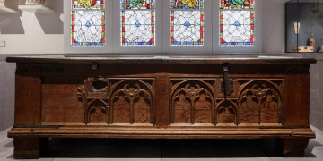 Coffre de Poissy au Musée Cluny