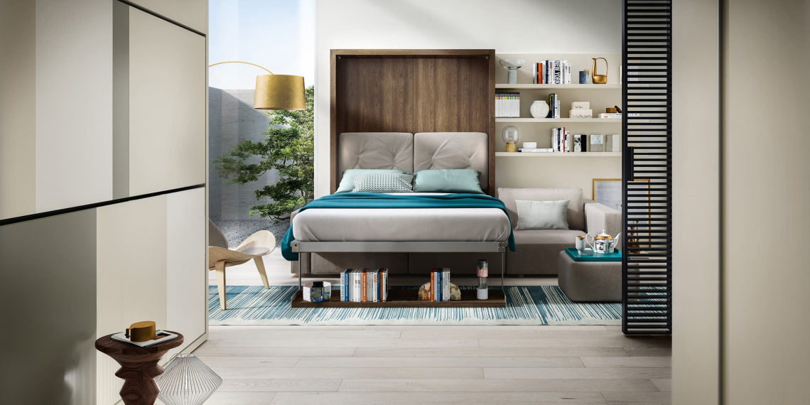 Lit escamotable canapé