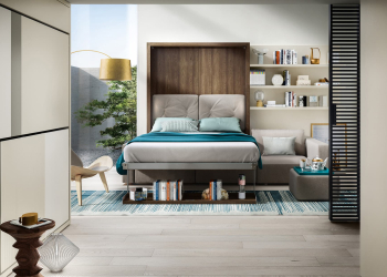 Lit escamotable canapé