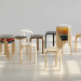 Tabouret 60 d'Alvar Aalto