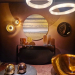Tendance cosmos sur un stand de maison et objet 2024