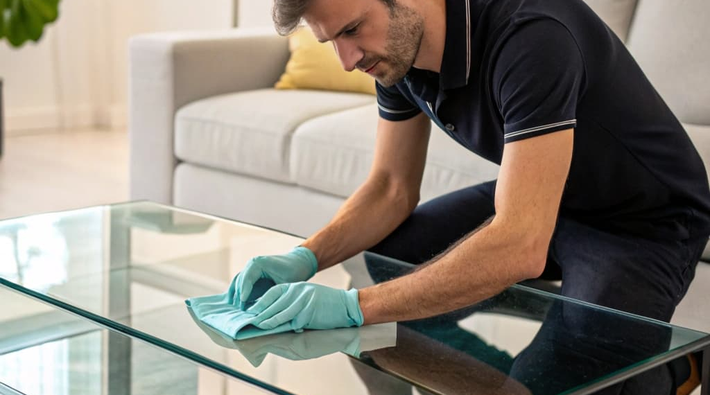 Comment nettoyer un meuble en verre