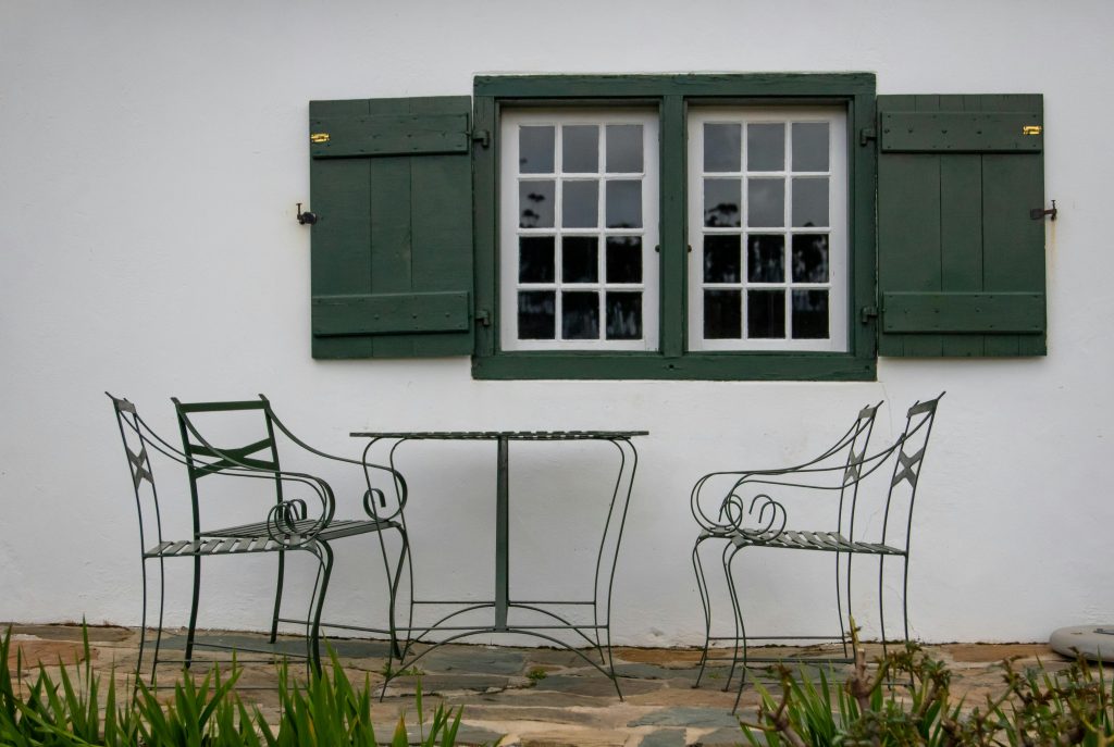 Mobilier de jardin en métal
