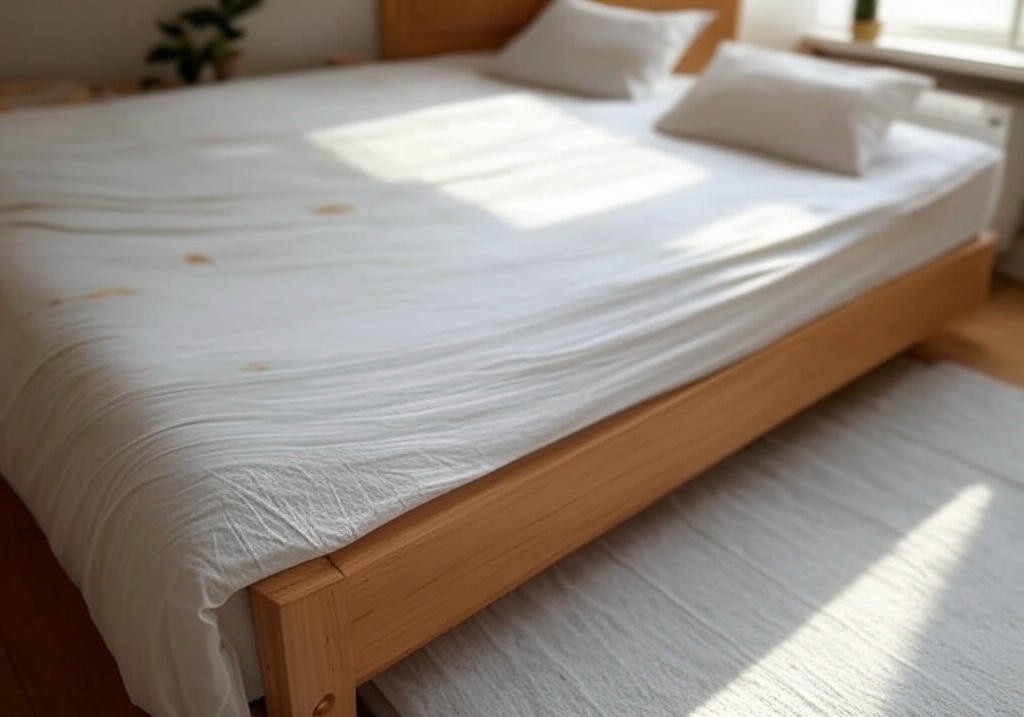 matelas avec des aureoles