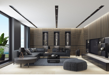 Le salon noir : l’élégance absolue dans votre intérieur