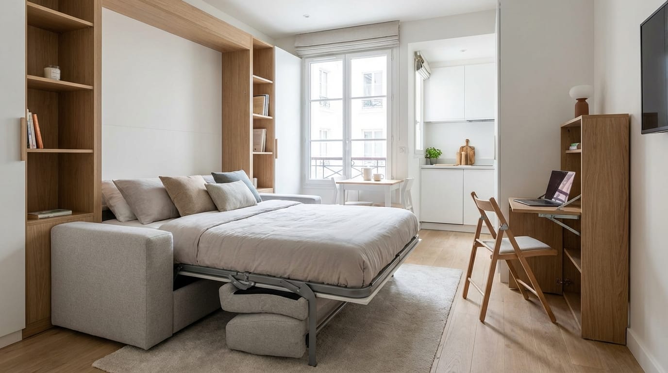 découvrez comment choisir entre un canapé convertible et une banquette grâce à notre guide pratique, adapté à la taille et à l'agencement de votre espace.