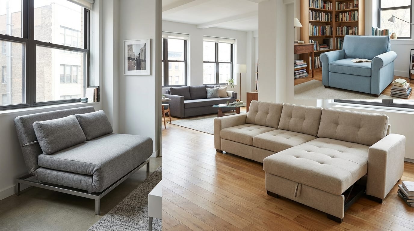 découvrez comment choisir entre un canapé convertible et une banquette en fonction de l'espace disponible dans votre intérieur grâce à notre guide complet et pratique.